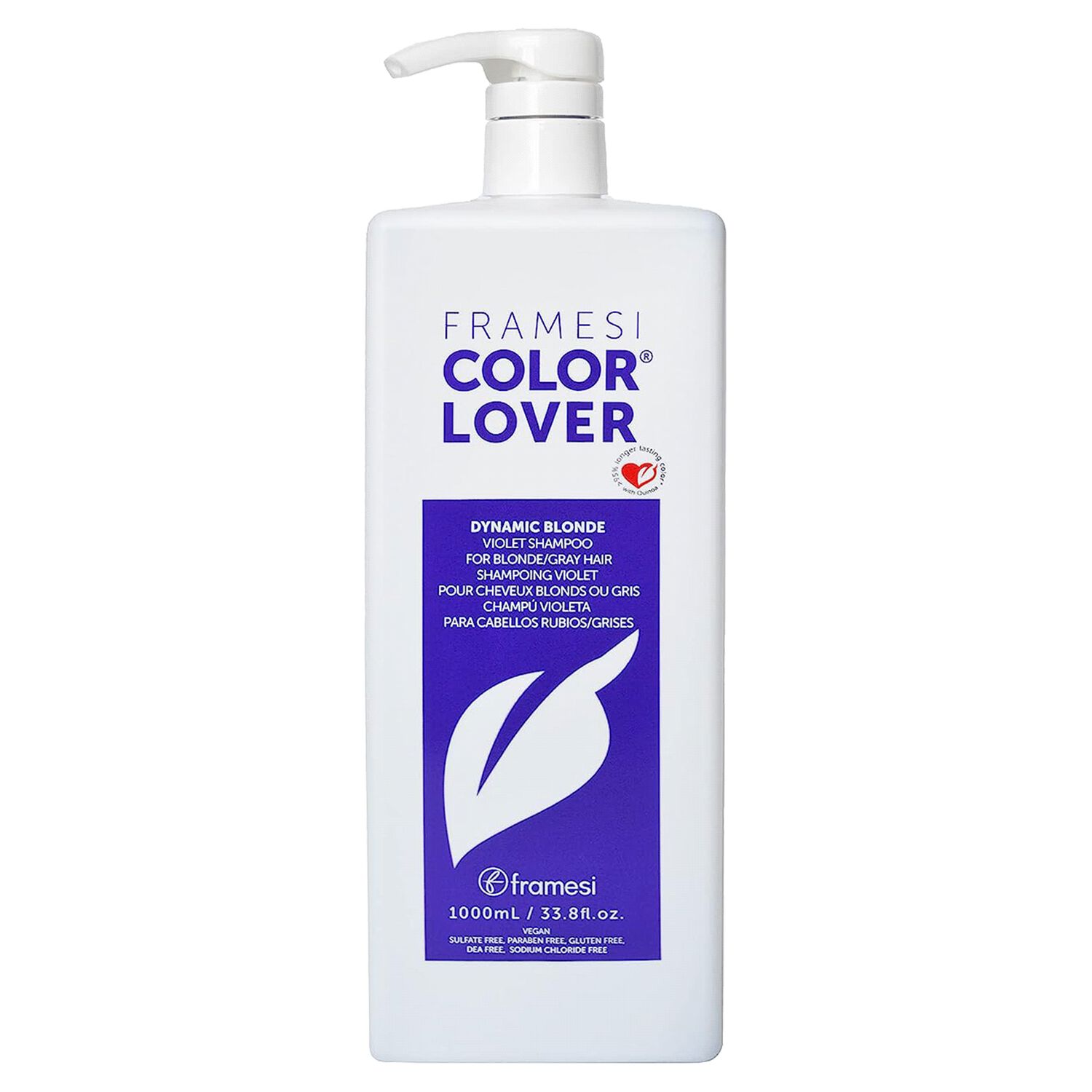 Dynamic Blonde Violet Shampoo Framesi CosmoProf