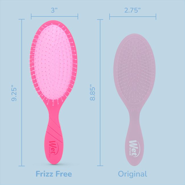 Pink Frizz Free Detangler Brush