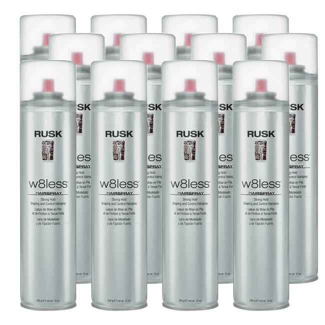 W8Less Strong Hairspray 55% VOC - 12 count