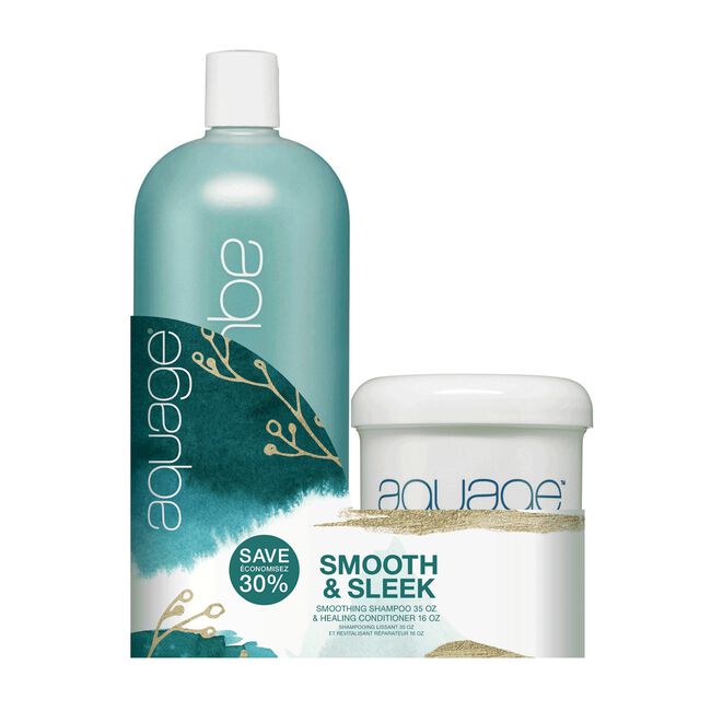 Smoothing Shampoo, Healing Conditioner Duo