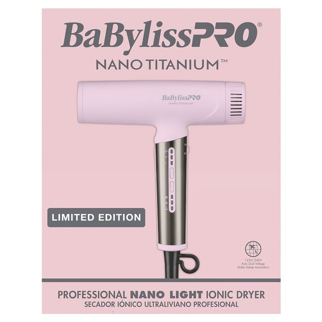 Pink Nano Titanium Light Ionic Dryer