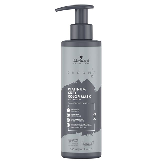9-12 Platinum Grey Chroma ID Color Mask
