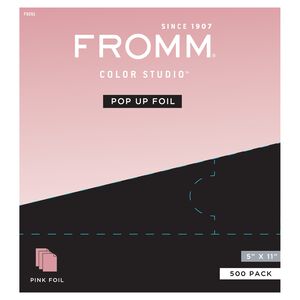 5 x 11 Embossed Pop Up Foil Pink