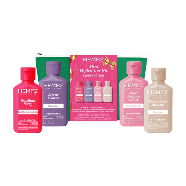 Mini Hydration Moisturizing Beauty Actives Kit
