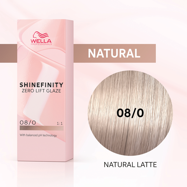 Shinefinity 08/0 Light Blonde Natural - Wella | CosmoProf