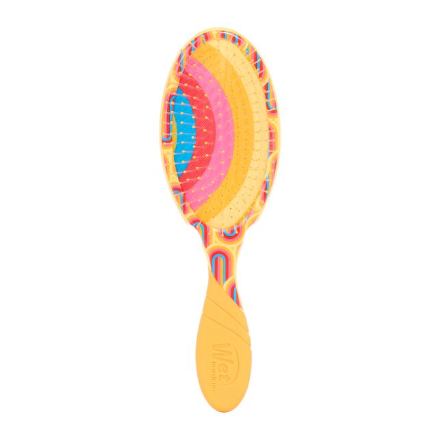 Yellow Retro Swirl Pro Detangler