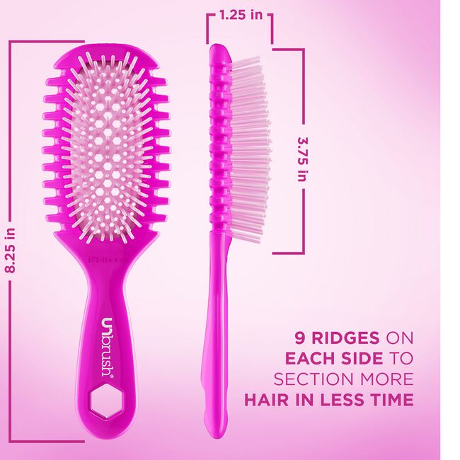 Curl Brush Fuchsia