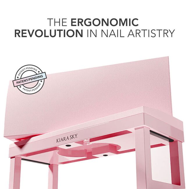 White Nail Arm Rest