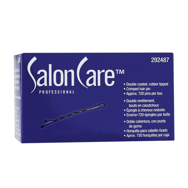 Salon Care Supreme Bobby Pins Black - 1 lb Box