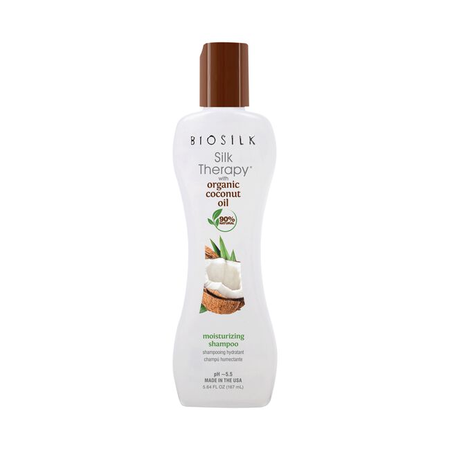 Biosilk Silk Therapy with Coconut Oil Moisturizing Shampoo