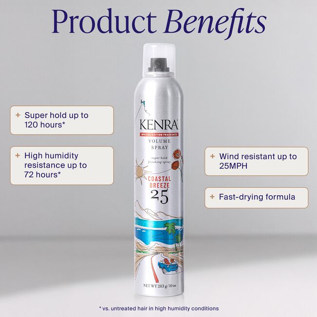 Special Edition Volume Spray 25 80% VOC Coastal Breeze