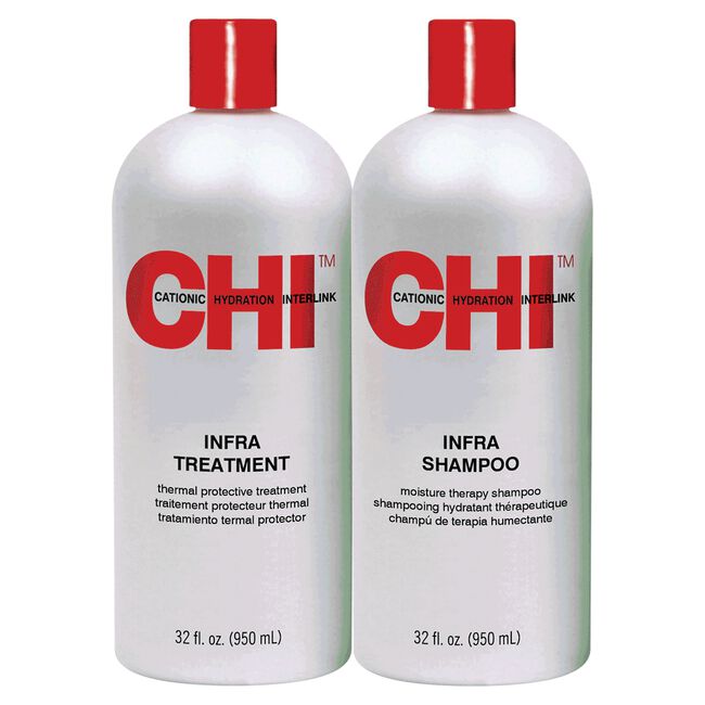 CHI Infra Shampoo & Conditioner Liter Duo