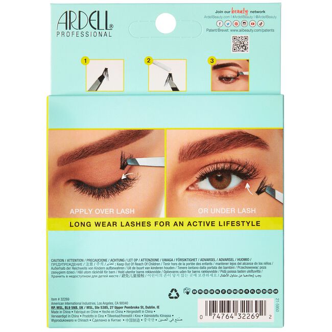 Active Lash Clusters
