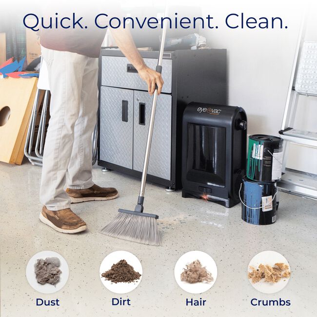 Professional Black Electric Dustpan Vacuum