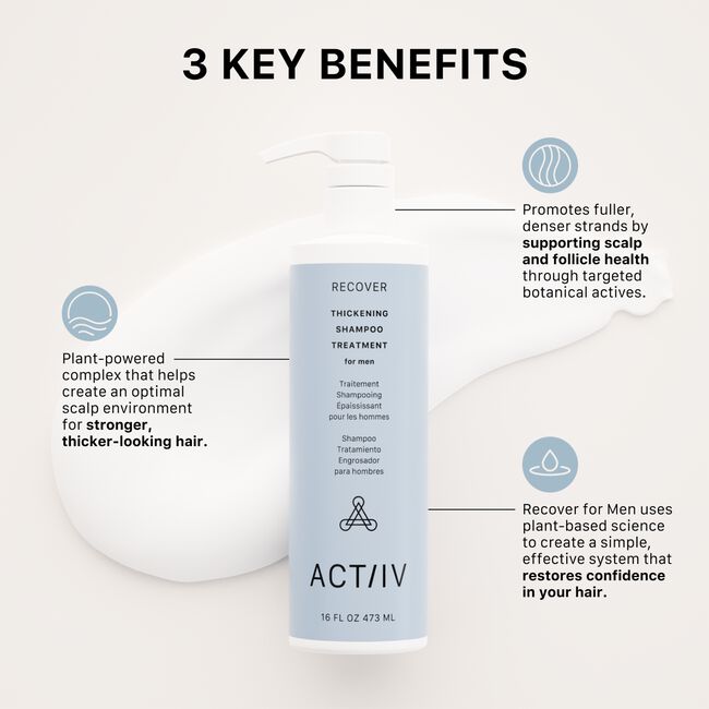 Recover Thickening Shampoo Treatment for Men