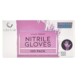 Large Lilac Frost Nitrile Gloves