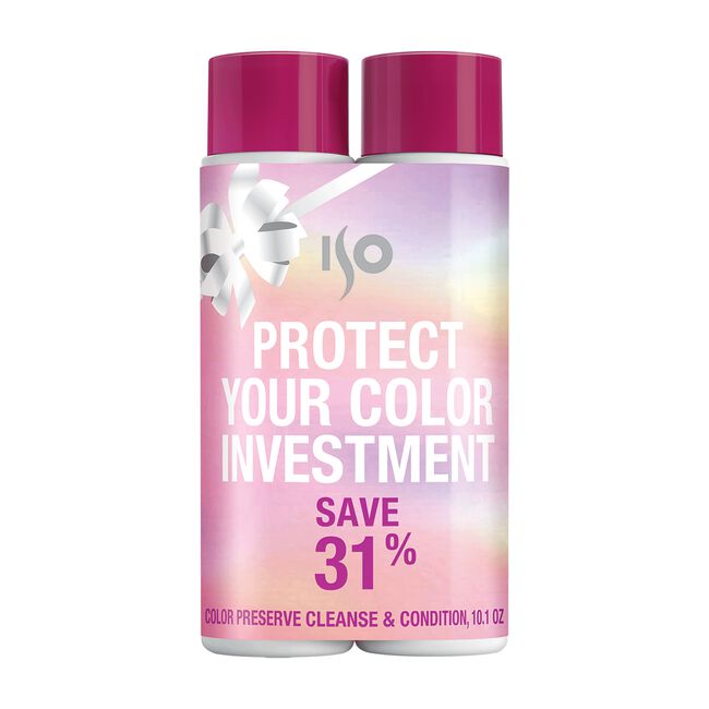 Colour Preserver Color Preserve Cleanse, Condition Duo - ISO | CosmoProf