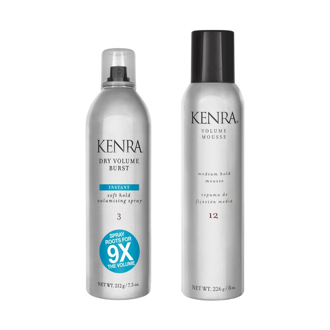 Classic Dry Volume Burst with Volume Mousse 12