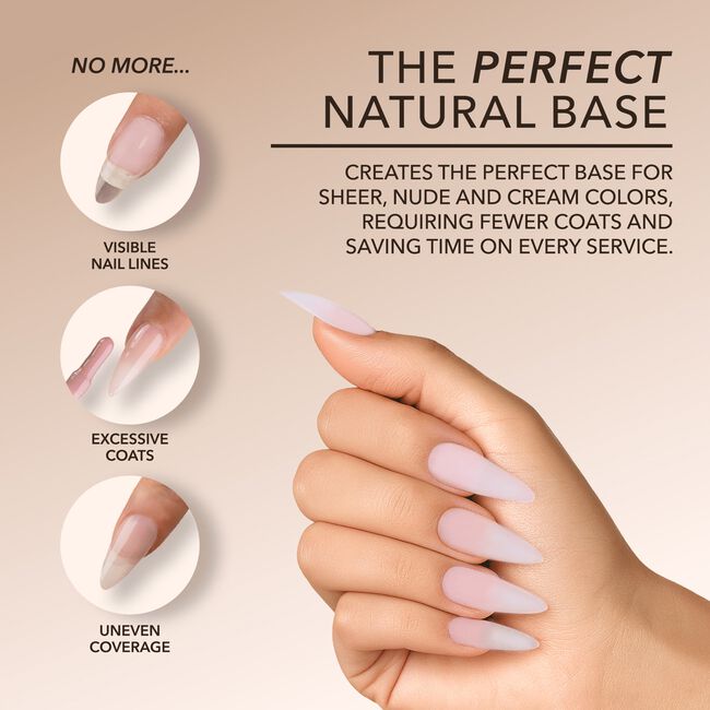 Almond Small Natural Cover Gel Extensions