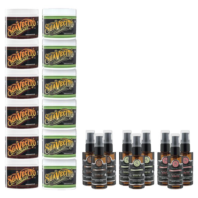 Pomade & Beard Oil Intro Kit 3