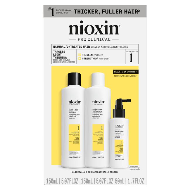 System Trial Kit 1, Cleanser, Scalp Therapy, Scalp Treatment