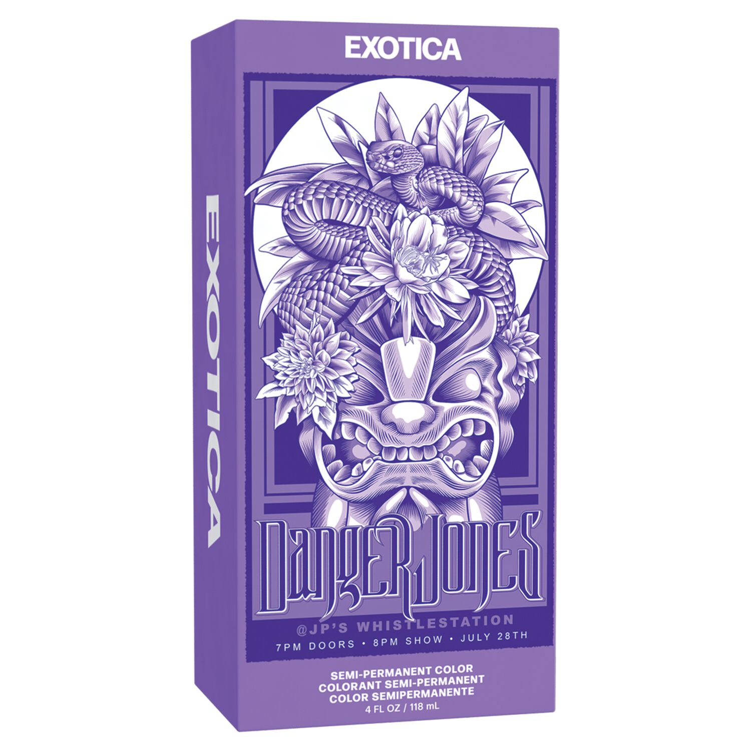 Exotica Light Purple SemiPermanent Hair Color Danger Jones CosmoProf