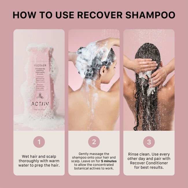 Recover Thickening Shampoo Treatment for Women