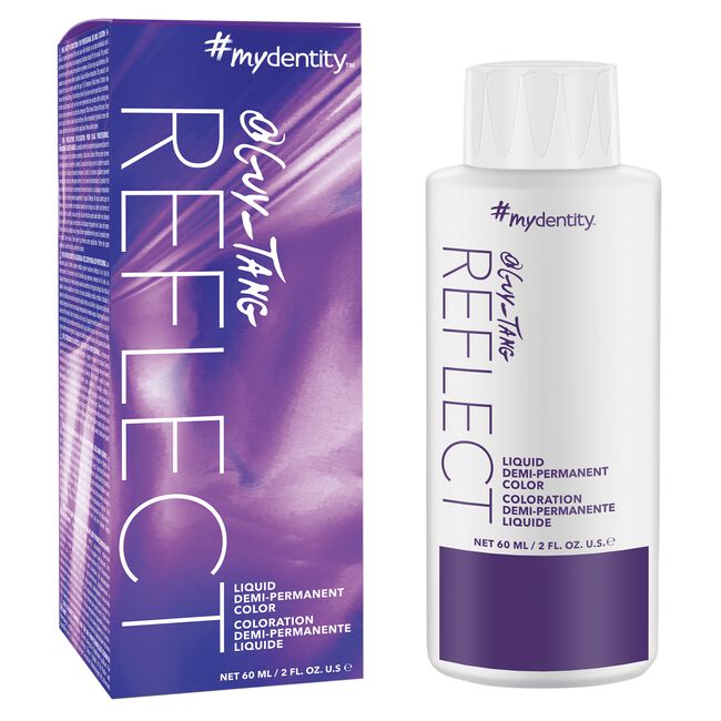 6SI Silver Iridescent Reflect Liquid Demi Collection