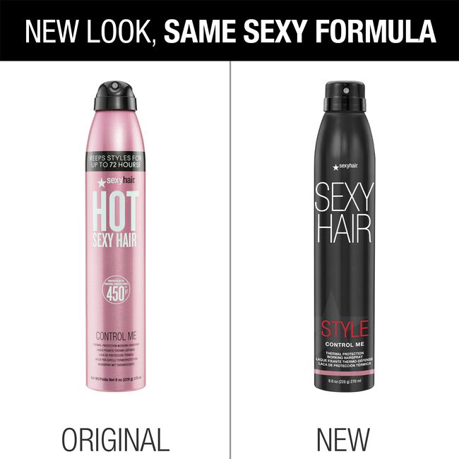 Style Sexy Hair Control Me Thermal Protection Working Hairspray