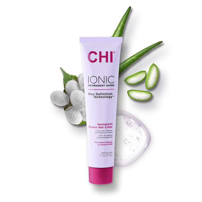 2N Natural Black Ionic Permanent Shine Ammonia-Free Cream Hair Color