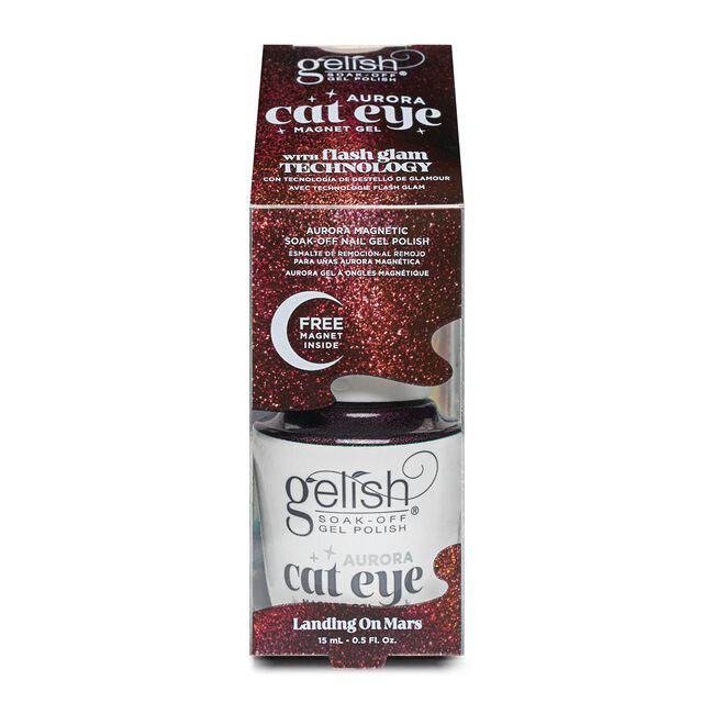 Landing On Mars Aurora Cat Eye Magnet Soak-Off Gel Polish