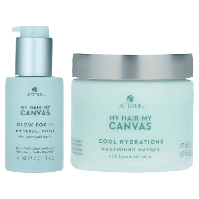 My Hair. My Canvas. Gloss + Masque Duo