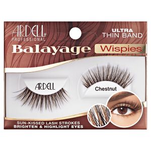Chestnut Balayage Wispies