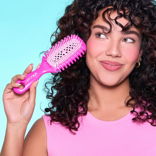 Curl Brush Fuchsia
