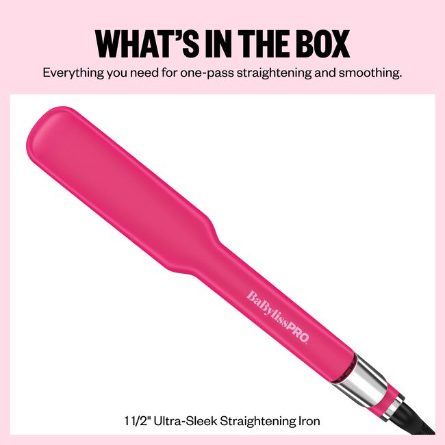 Limited Edition Pink UltraSleek 1.5 Inch Flat Iron