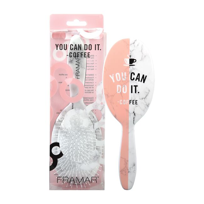 Motivation Monday You Can Do it- Coffee Detangling Brush