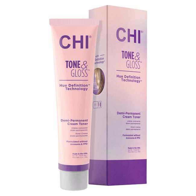 Antique Steel Tone & Gloss Ammonia-Free Demi-Permanent Cream Toner