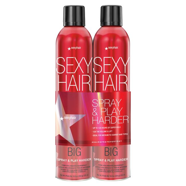 Big Sexy Hair Spray & Play Harder Firm Volumizing Hairspray Duo