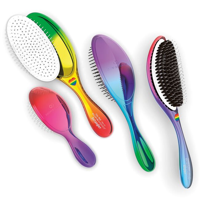 Pride Detangler Brush for Fine to Medium Hair Olivia Garden CosmoProf