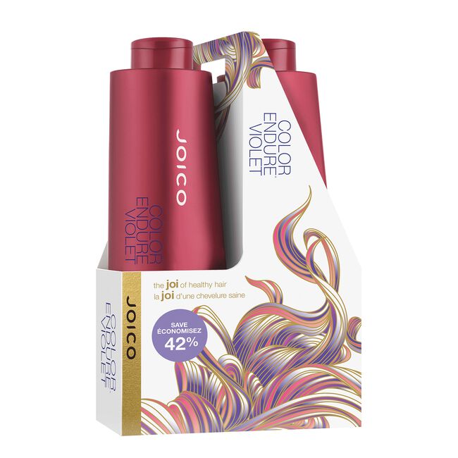 Color Endure Violet Shampoo, Conditioner Liter Duo