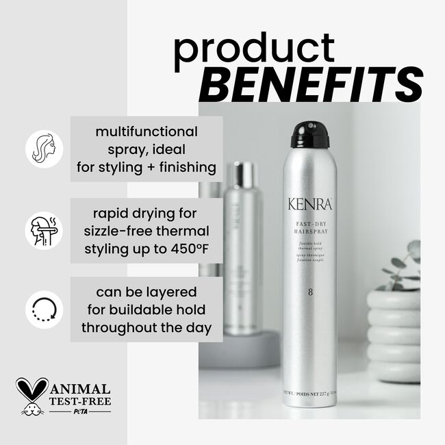Fast Dry Hairspray 8