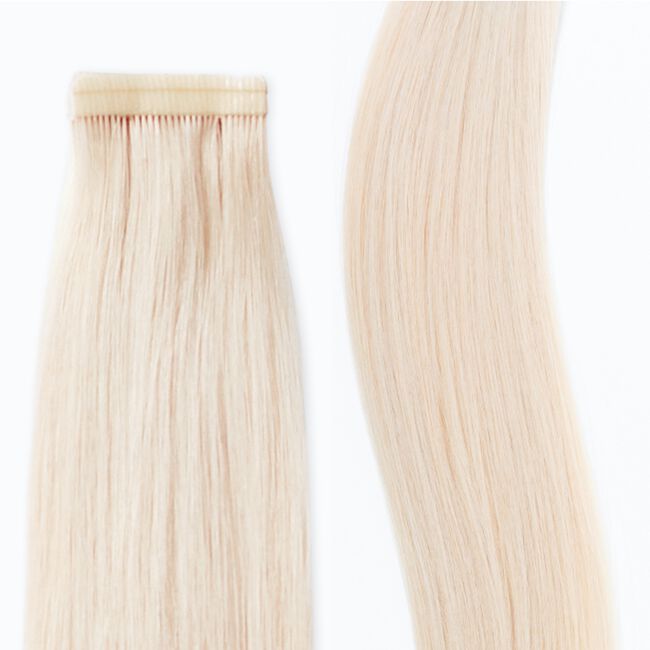 12N Cool Platinum Blonde 18 Inch Signature Tape-In Weft