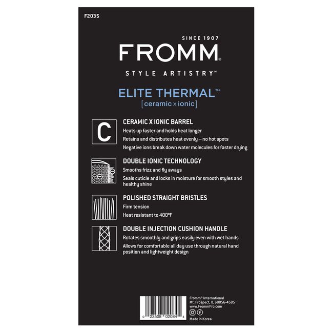 Elite Thermal 2 Inch Ceramic Ionic Round Brush