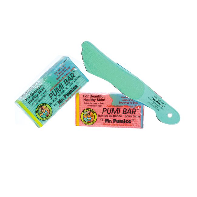 Pumi Bar Regular size with Large Pumi Foot Files Robanda CosmoProf