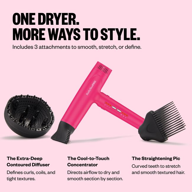 Limited Edition Nano Titanium Light Ionic Dryer