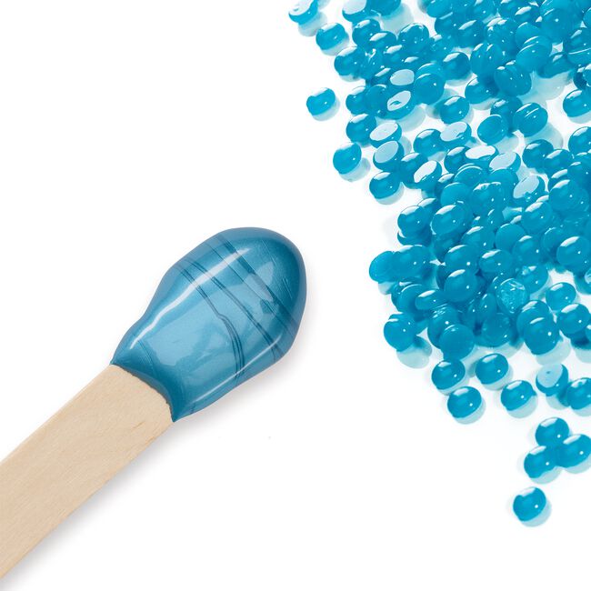 Titanium Blue Pebble Thin Film Hard Wax
