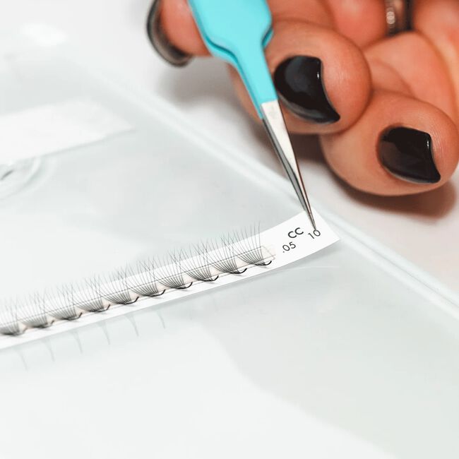 O.G. Lashes: Pre-Made Fans 4D CC 0.05 7mm, 8mm, 9mm