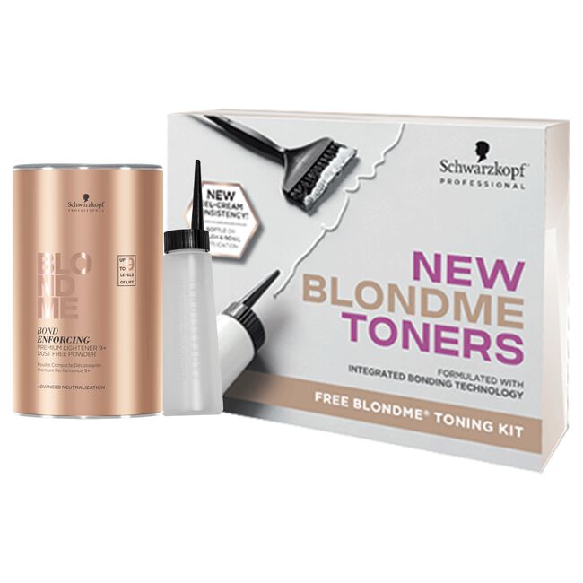BlondMe Bond Enforcing Toning Kit, Lightener