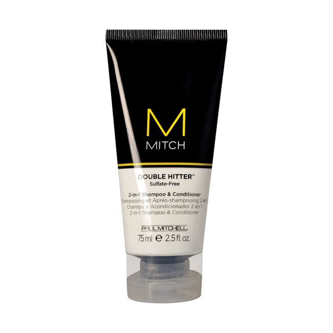 Mitch Double Hitter 2-in-1 Travel Size Shampoo & Conditioner