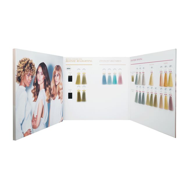 BlondMe Swatch Book Schwarzkopf Professional CosmoProf